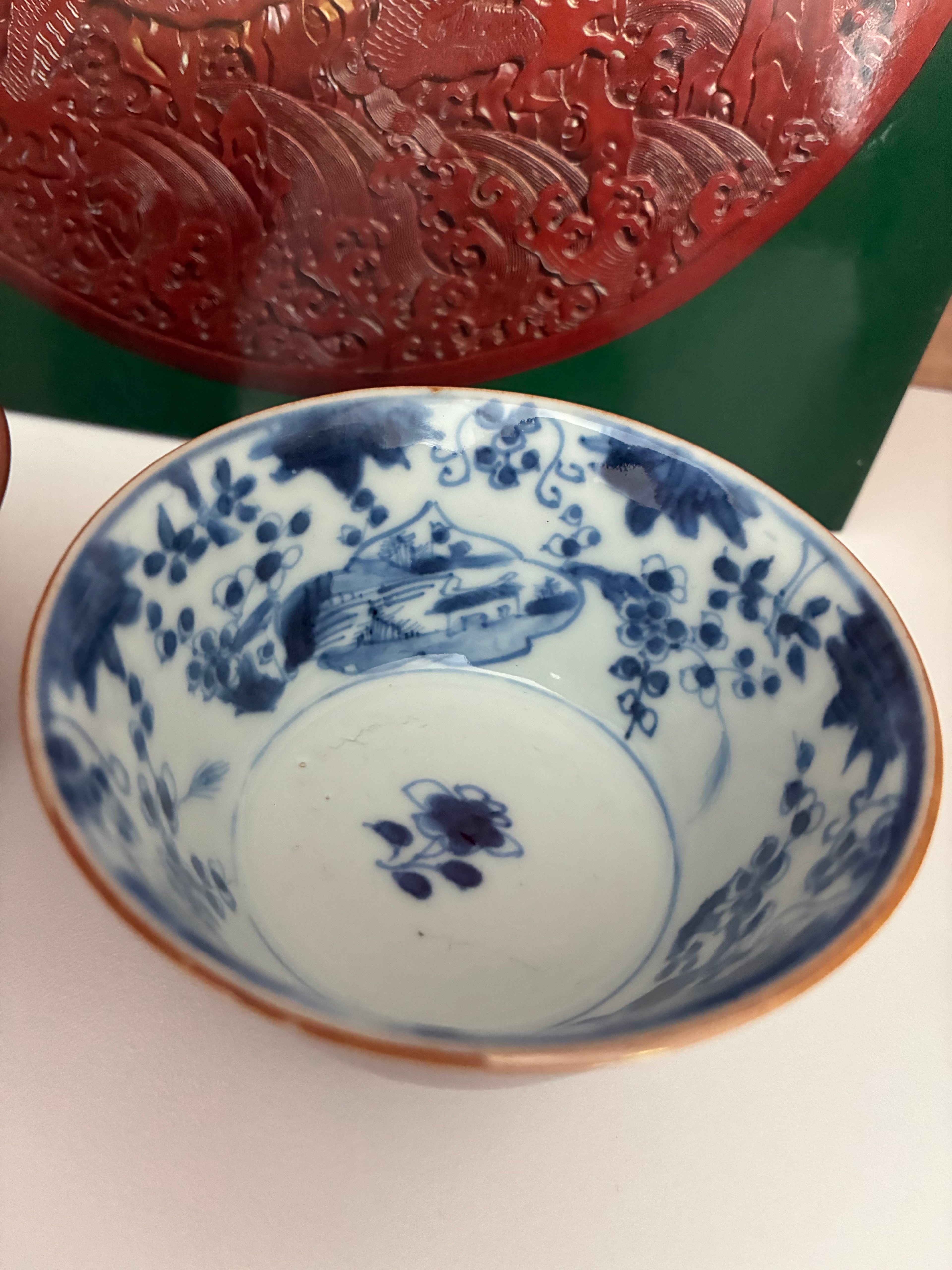 Paire de bols « Batavia » à glaçure capucin — Chine, XVIIIᵉ siècle, vers 1730-1760